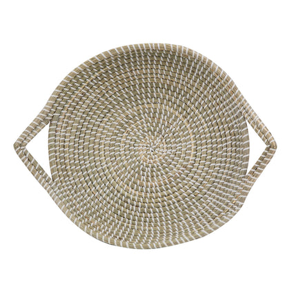 Kira Woven Seagrass Bowl with Handle